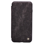 Чехол-книжка Remax Winter series для Apple iPhone 7 Plus/iPhone 8 Plus (black) откр.вбок