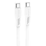 Кабель Type-C - Type-C Borofone BX85 60W 100см 3A  (white)