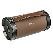 Портативная акустика Dialog Progressive AP-1000 16W (black/brown)