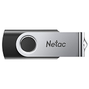 Флэш накопитель USB 64 Гб Netac U505 (black/silver)