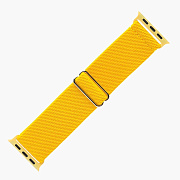 Ремешок - ApW монобраслет Apple Watch 42/44/45/49 mm нейлон (yellow)