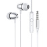 Проводные наушники с микрофоном внутриканальные Borofone BM57 Platinum Jack 3,5  (silver)