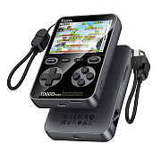 Внешний аккумулятор Hoco Q47 Shine PD20W with game console 10000mAh Type-C/Type-C (black)