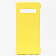 Чехол-накладка - PC036 для "Samsung SM-G975 Galaxy S10+" (yellow)