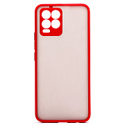 Чехол-накладка - PC041 для "OPPO realme 8 Pro/realme 8" (red/black)