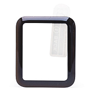 Защитное стекло Coteetci для "Apple Watch 42 mm" (black) прозрачный