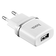 Адаптер Сетевой Hoco C11 USB 1A/5W (white)