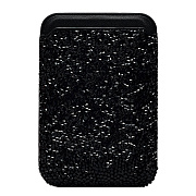 Картхолдер - POSH SHINE  россыпь кристаллов SafeMag футляр для карт (black titanium)