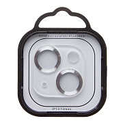 Защитное стекло для камеры - СG05 для "Apple iPhone 13/13 mini" (silver)