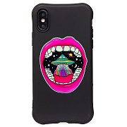 Чехол-накладка - SC210 для "Apple iPhone X/iPhone XS" (004) (black)