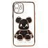 Чехол-накладка - SC330 для "Apple iPhone 12" (gold)