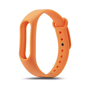 Ремешок - WB13 Xiaomi Mi Band 2 силикон на кнопке (регулируемый) (orange)