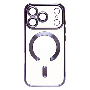 Чехол-накладка - SM027 SafeMag для "Apple iPhone 17 Pro" (dark violet)