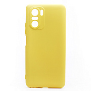 Чехол-накладка Activ Full Original Design для "Xiaomi Poco F3" (yellow)