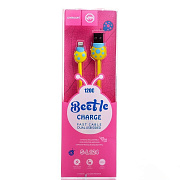 Кабель USB - Apple lightning Joy Room S-L124  120см 2,4A  (yellow/sky blue)