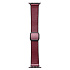 Ремешок - ApW38 Square buckle Apple Watch 42/44/45/49 mm экокожа (wine red)