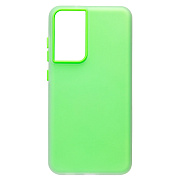 Чехол-накладка - SC346 для "Samsung Galaxy S21FE" (green) (232556)