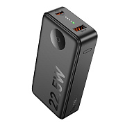 Внешний аккумулятор Hoco Q27B 22.5W+PD20W+iWatch charger 10000mAh Type-C/USB/Type-C (black)