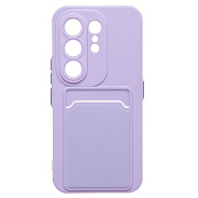 Чехол-накладка - SC337 для "Tecno Camon 50" (light violet)
