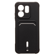 Чехол-накладка - SC304 с картхолдером для "Infinix Smart 9 4G" (black) (236967)