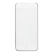 Защитное стекло Full Screen Glass 3D для Apple iPhone 6/iPhone 6S c силиконовыми краями (white) (white)