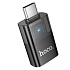 Переходник USB (м) - Type-C (п) Hoco UA36B (black)