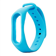 Ремешок - WB13 Xiaomi Mi Band 2 силикон на кнопке (регулируемый) (sky blue)