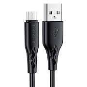 Кабель USB - micro USB Borofone BX48  100см 2,4A  (black)