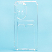 Чехол-накладка - SC276 с картхолдером для "Huawei Nova 13" (transparent) (238479)