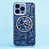 Чехол-накладка - SM014 SafeMag для "Apple iPhone 13 Pro" (silver)