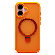 Чехол-накладка - SM088 SafeMag  для "Apple iPhone 16" (orange) (236509)