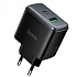 Адаптер Сетевой Hoco C158A USB/Type-C 45W (black)