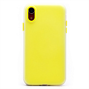 Чехол-накладка - SC346 для "Apple iPhone XR" (yellow) (232512)