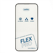 Защитное стекло Full Screen Cellis Flex Pro для "Apple iPhone 13/iPhone 13 Pro/iPhone 14" (black) (236365)