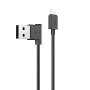 Кабель USB - micro USB Hoco UPM10  120см 2,1A  (black)