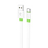 Кабель USB - Type-C Borofone BX89 18W 100см 3A  (white/green)
