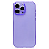 Чехол-накладка - SC344 для "Apple iPhone 15 Pro Max" (transparent/violet) (232004)