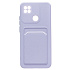 Чехол-накладка - SC315 с картхолдером для "Xiaomi Redmi 10A" (light violet)