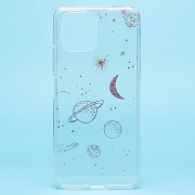 Чехол-накладка - SC268 для "Xiaomi Mi 11 Lite/Mi 11 Lite 5G/11 Lite 5G NE" (003) (прозрачный)