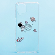 Чехол-накладка - SC231 для "Samsung SM-A125 Galaxy A12" (002) (прозрачный)