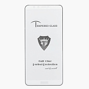Защитное стекло Full Screen Brera 2,5D для "Huawei Honor 9 Lite" (white)