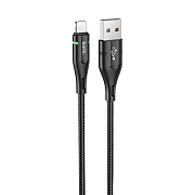 Кабель USB - Apple lightning Hoco U93 12W 120см 2,4A  (black)