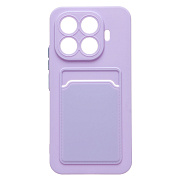 Чехол-накладка - SC337 с картхолдером для "Xiaomi 15T Pro" (light violet) (242324)