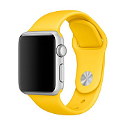 Ремешок - ApW Sport Band Apple Watch 42/44/45/49 mm силикон на кнопке (L) (yellow)