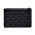 Универсальный чехол-кошелек - экокожа 12x8см (black) (236663)