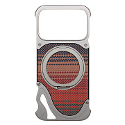 Чехол-накладка - SMZ06 SafeMag для "Apple iPhone 17 Pro" (silver)