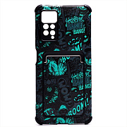 Чехол-накладка - SC284 с картхолдером для "Redmi Note 11 Pro 4G Global/Redmi Note 11 Pro 5G Global" (001) (multicolor)