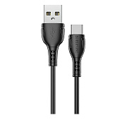 Кабель USB - Type-C Borofone BX51 15W 100см 3A  (black)
