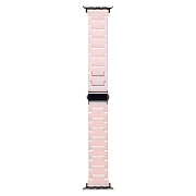 Ремешок - ApW45 Kevlar на застежке Apple Watch 38/40/41 mm (light pink)