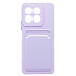 Чехол-накладка - SC337 с картхолдером для "Honor X5b/X5b Plus" (light violet) (238309)